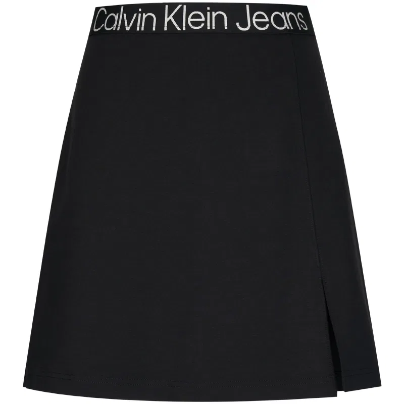 Повседневная короткая юбка Women's Calvin Klein, BEH-Black