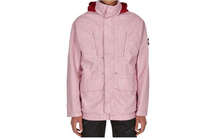 

Куртка унисекс розовая Stone Island, розовый