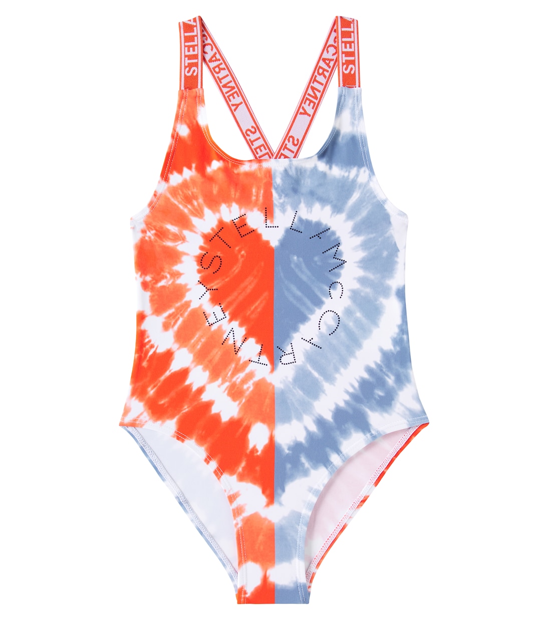 

Купальник в технике тай-дай Stella McCartney Kids, Multicolor/Multicolo