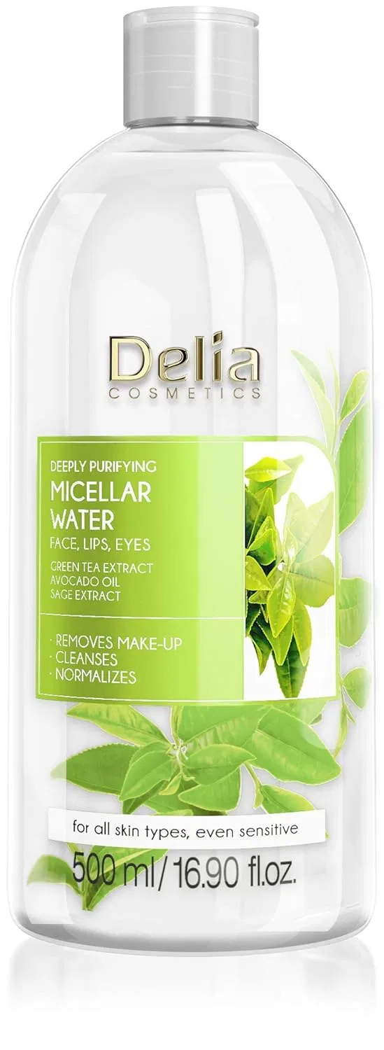 Мицеллярная вода Delia Cosmetics — С экстрактом зеленого чая