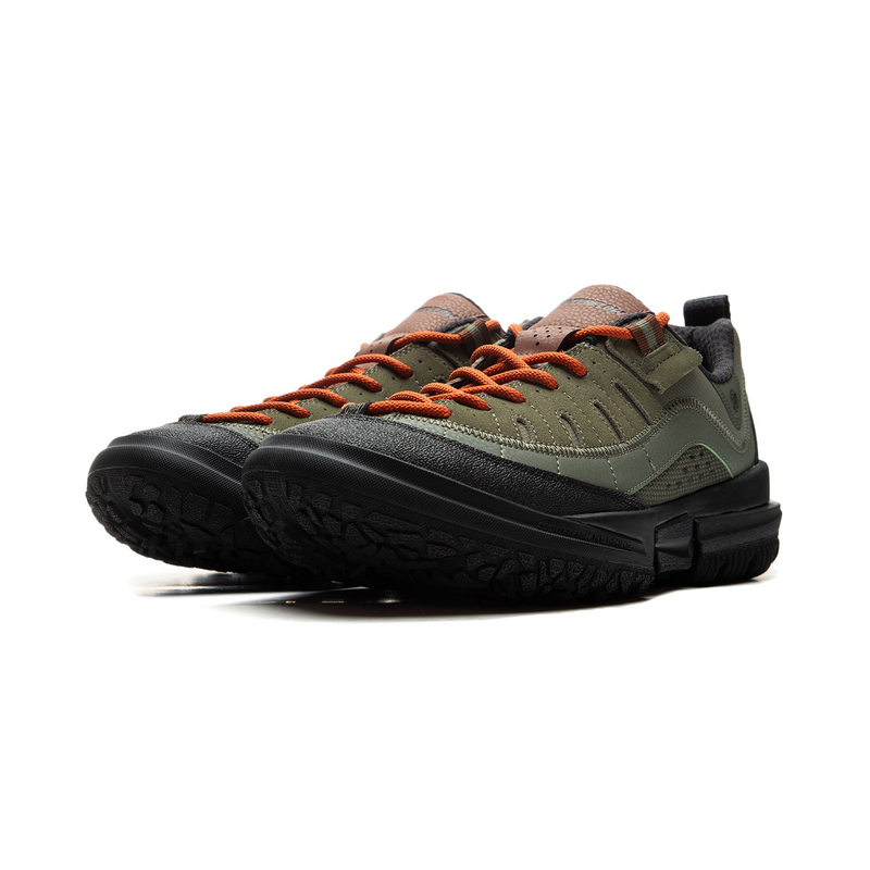 Мужские туфли для походов CF Su Linchuan Lite Cushioning, Wear Resistant низкие верх Black Green LINING, зеленый/Night черный — фото 4