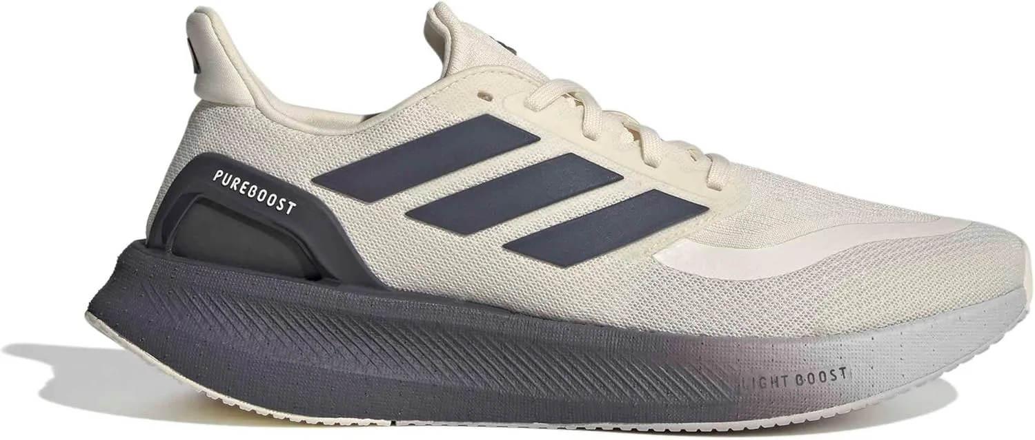 Мужские беговые кроссовки Adidas Pureboost 5, белый — фото 2