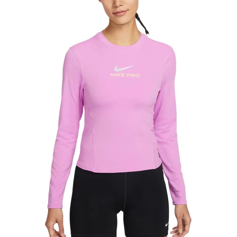 Футболка Pro Regular женская Nike, Purple Pink