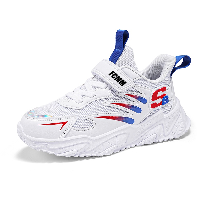 

Детские кроссовки для бега FCMM, белый/синий