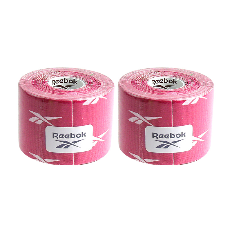 

Кинезиологические тейпы для бега, велоспорта и баскетбола unisex Reebok, розовый