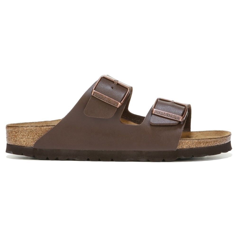 Женские сандалии со стелькой Arizona Birkenstock, коричневый — фото 2