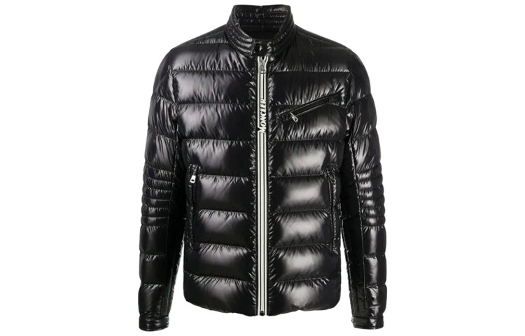 

Пуховик мужской черный Moncler