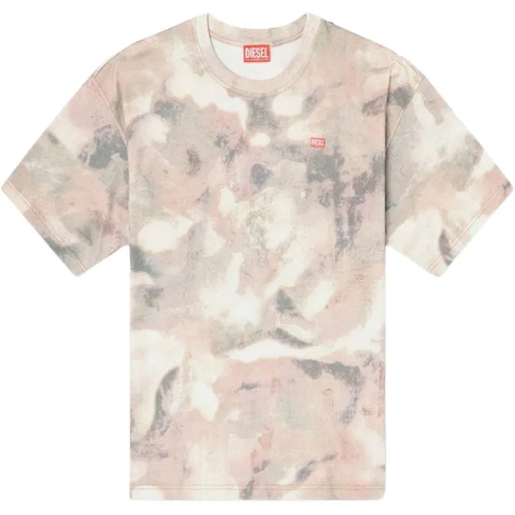 Футболка с круглым вырезом Diesel Multicolor