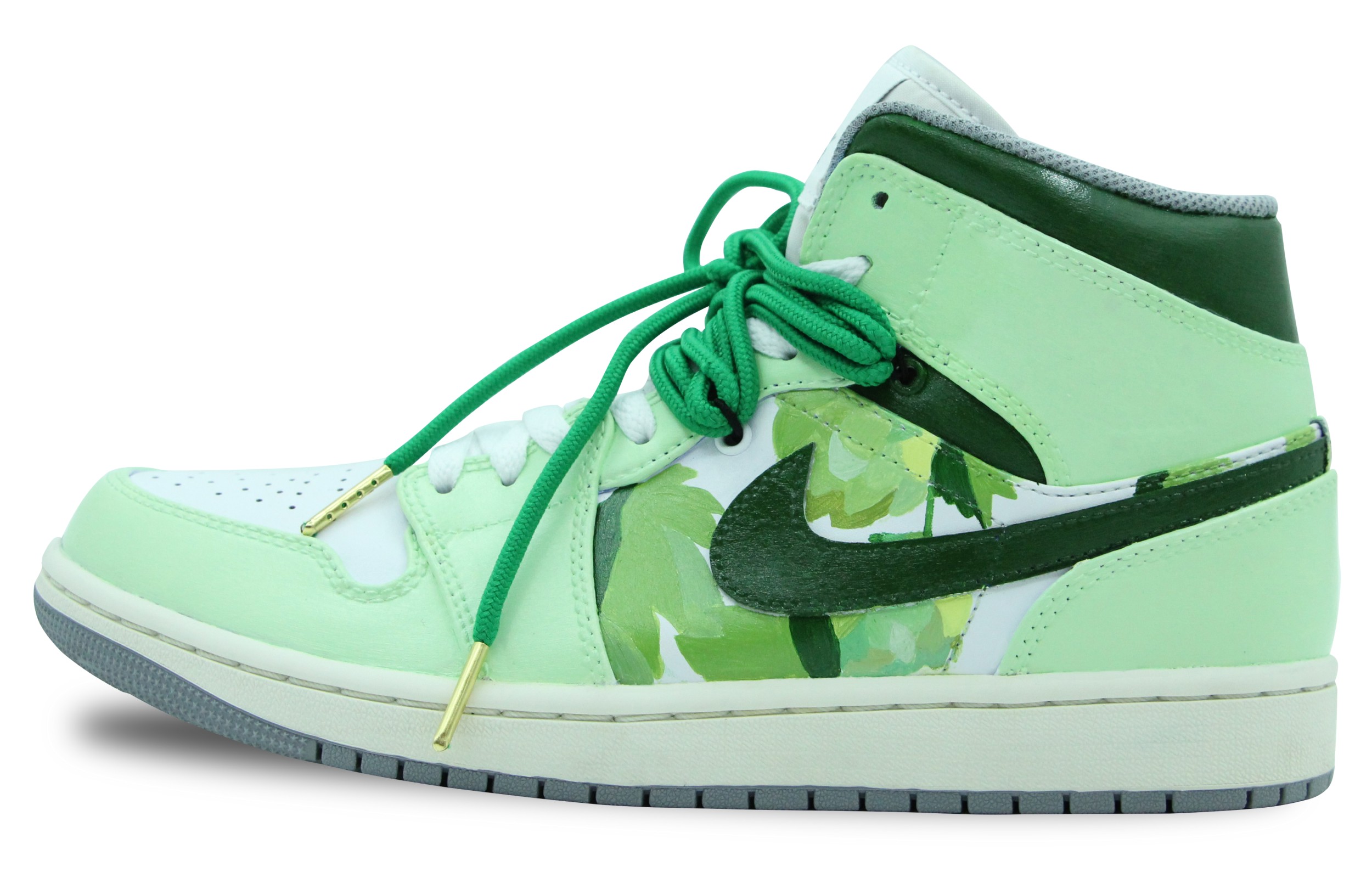 

Баскетбольные кроссовки Air 1 Vintage Men Mid Top Green/White Jordan