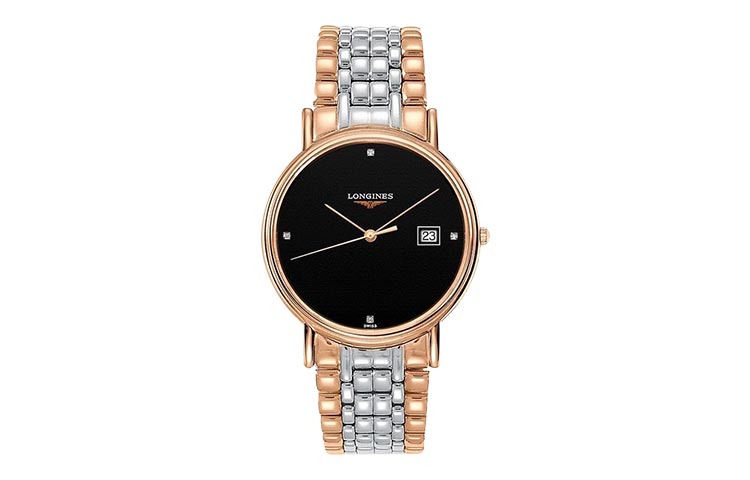 

Мужские часы из великолепной коллекции Longines, черный dial