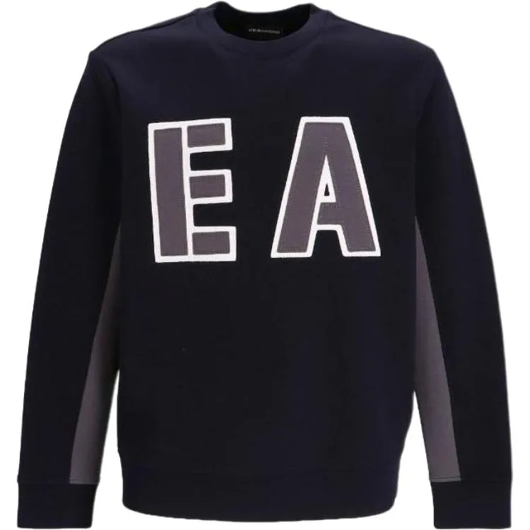 EMPORIO ARMANI Свитшот мужской синий