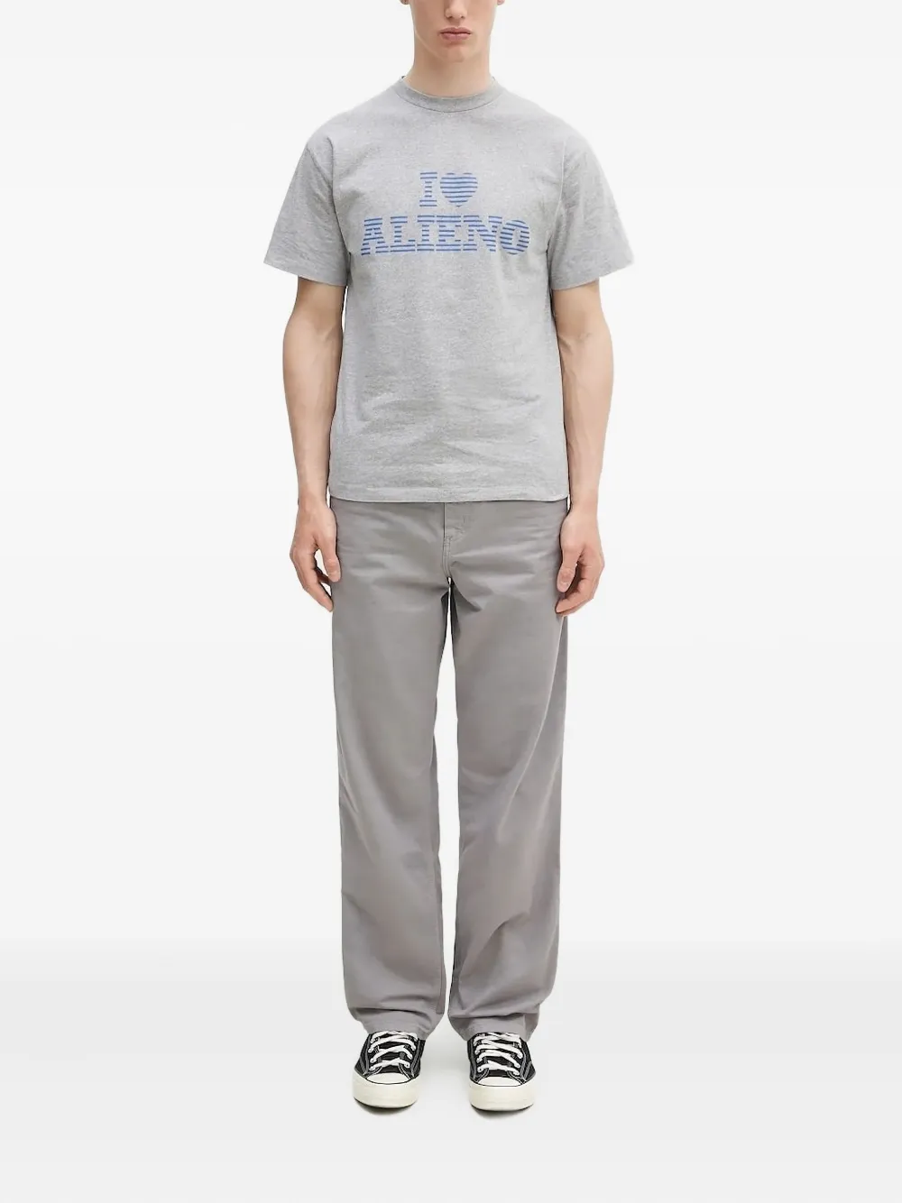 

Прямые брюки с карманами CARHARTT WIP, серый
