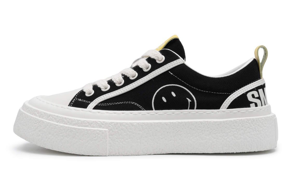 

Кеды Fabric Classic Canvas Shoes Men's SMILEY, черный/зеленый