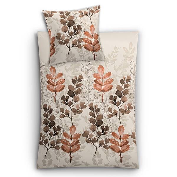

Сатиновое постельное белье Kleine Wolke Grana, 135x1x200 см цвет macadamia