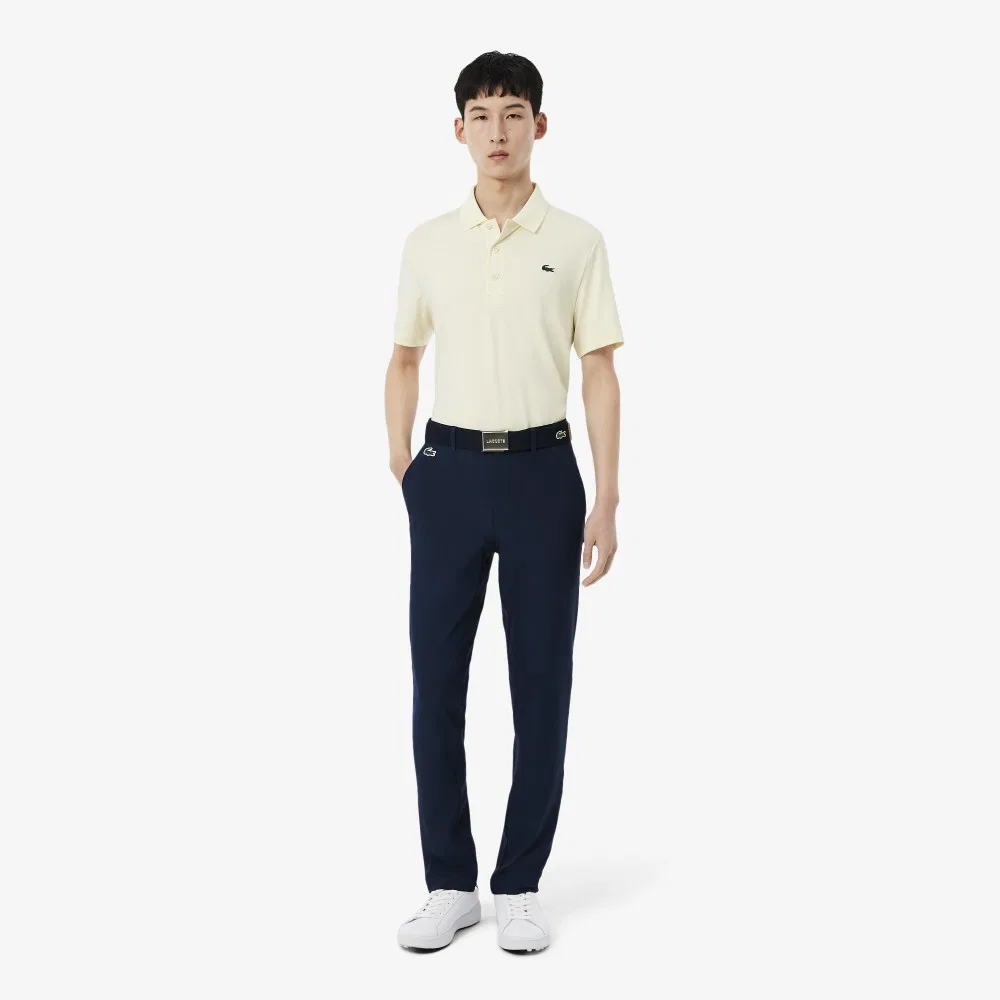 Брюки для гольфа Lacoste мужские базовые, темно-синий