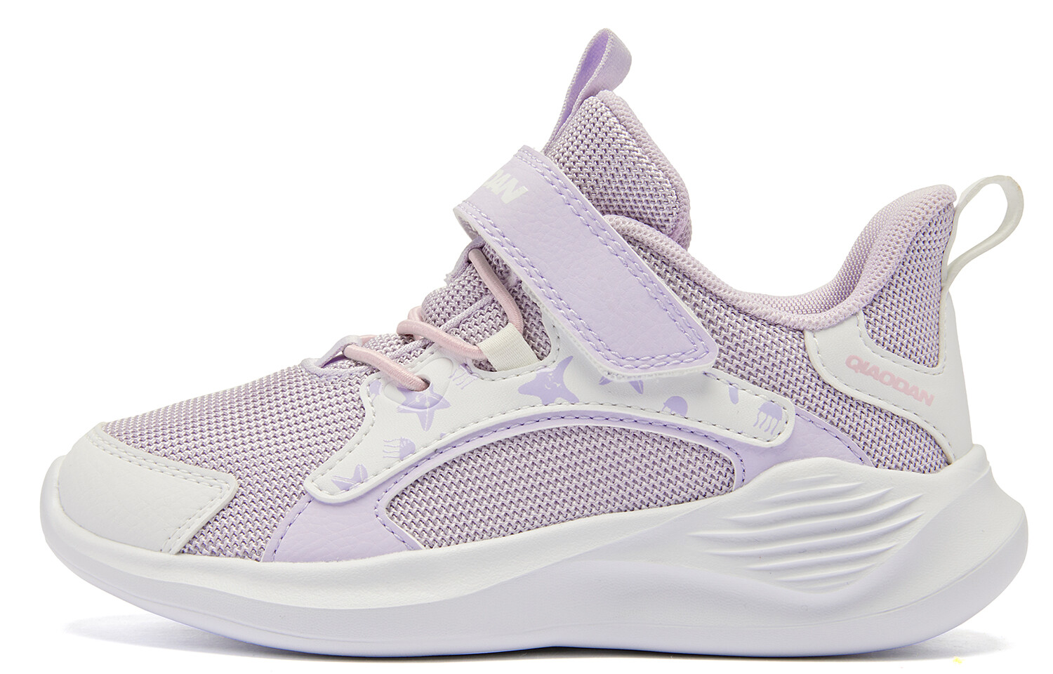 

Детские кроссовки PS Low-top Morning Powder/ White Qiaodan, розовый
