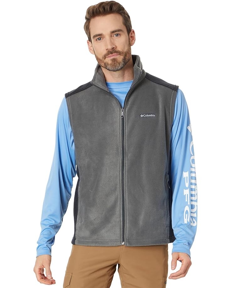 

Утепленный жилет Columbia Steens Mountain, цвет Grill/Black