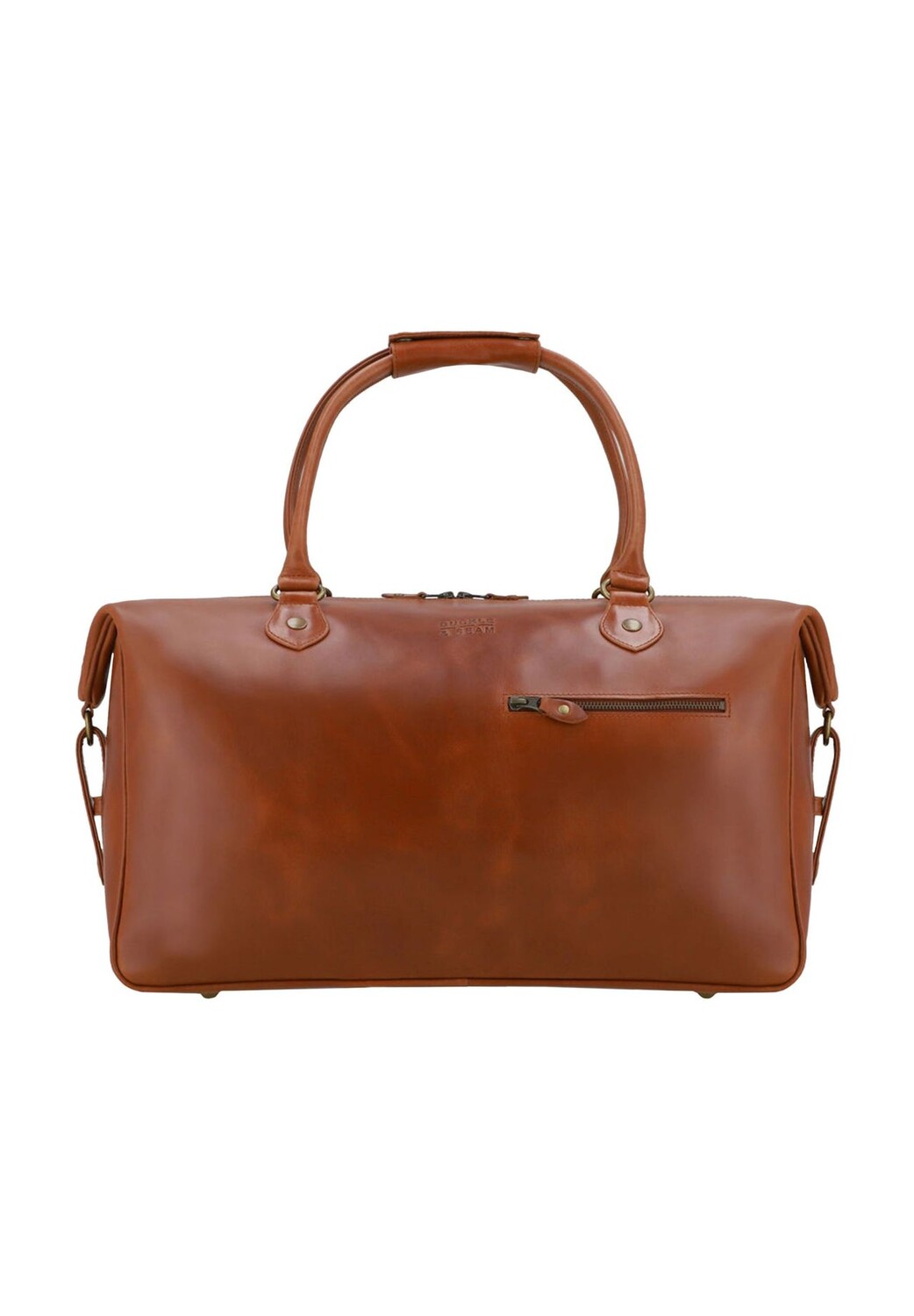 

Дорожная сумка Linwood кожаная 50 см BUCKLE & SEAM, цвет Cognac