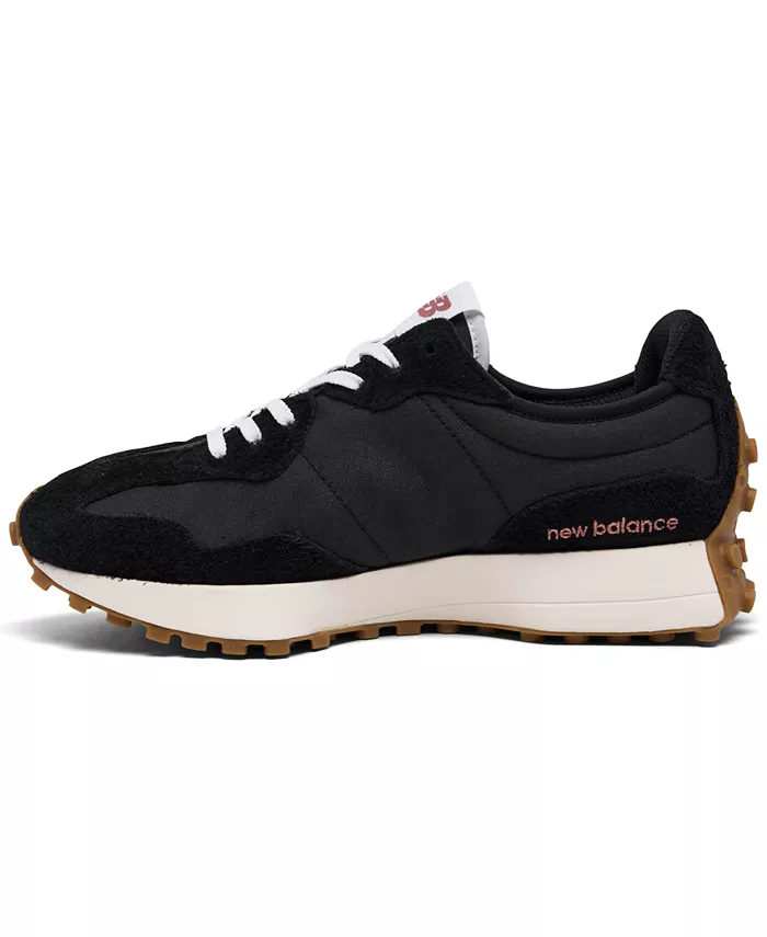 Женские повседневные кроссовки 327 от Finish Line New Balance, черный — фото 3