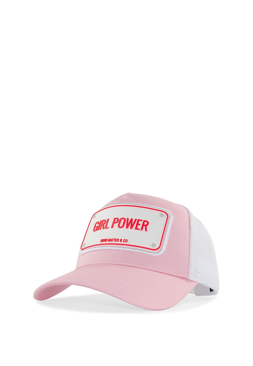 

Бейсболка TRUCKER GIRL POWER John Hatter & Co, цвет rosa