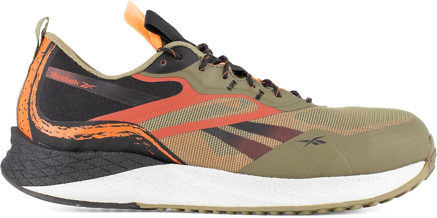 Мужские оксфорды Reebok Work Floatride Energy 3 Adventure с композитным носком, Olive — фото 2