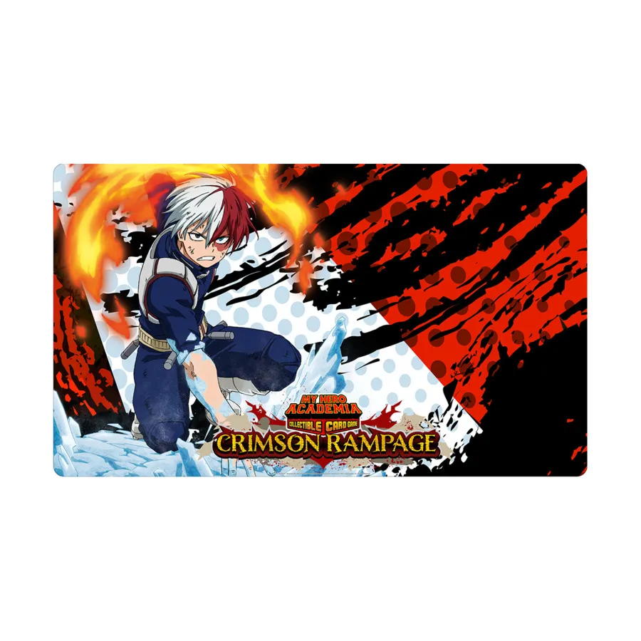 

Моя геройская академия — игровой коврик Шото Тодороки (Багровое буйство), Playmats (Jasco Games)