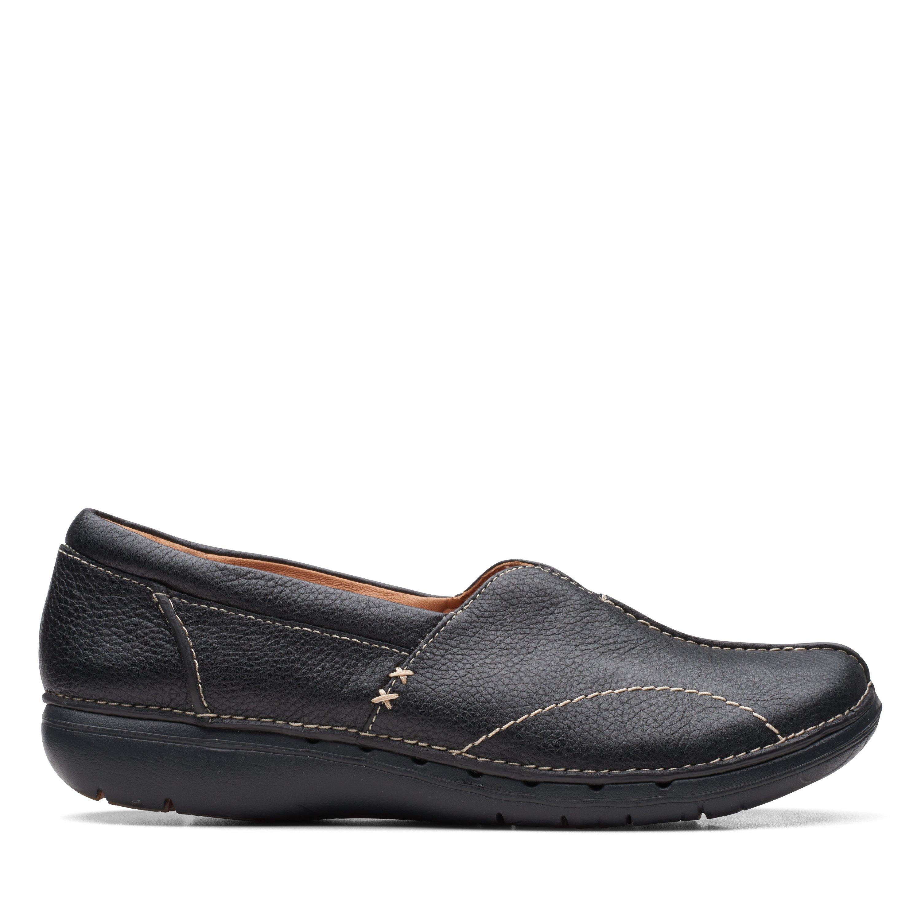 Лоферы женские Clarks, черный
