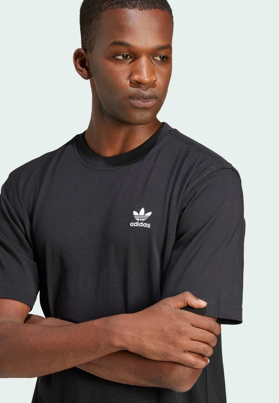 Футболка Adidas Originals TREFOIL TEE, Black — фото 3