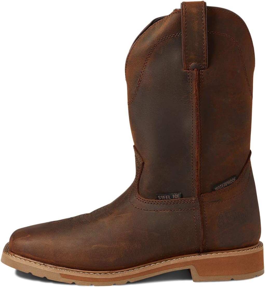 Водонепроницаемые ботинки Justin Men's Buster II 11, Pecan — фото 4