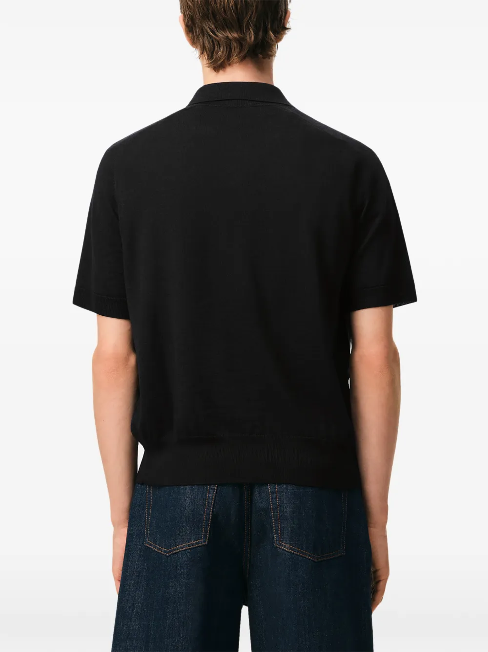 Рубашка поло с монограммой Ami De Coeur Ami Paris, черный — фото 4