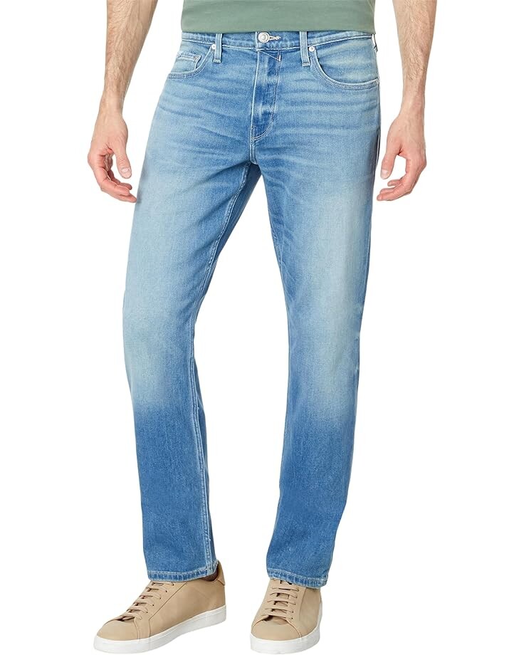 

Джинсы Paige Federal Transcend Vintage Slim Straight Fit, цвет Kaufman