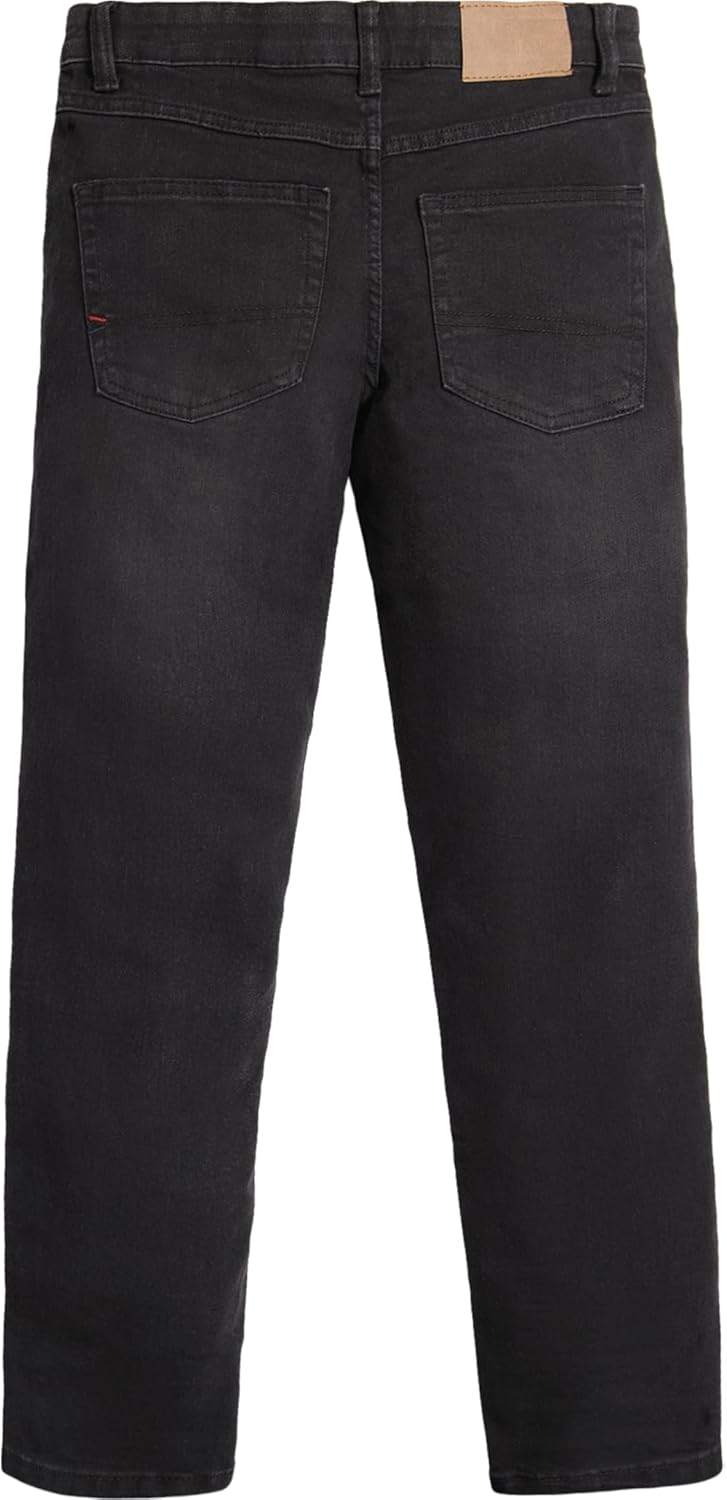 Джинсы Tommy Hilfiger Boys' Legacy с пятью карманами, эластичные, узкие, прямого покроя, Classic Wrecker — фото 2