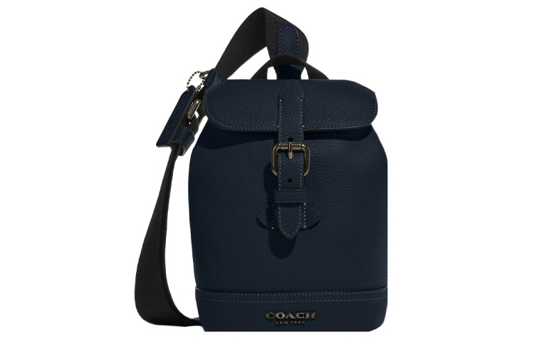 

Hudson Natural Pebbled Leather Crossbody Bag, Shoulder Bag Men's COACH