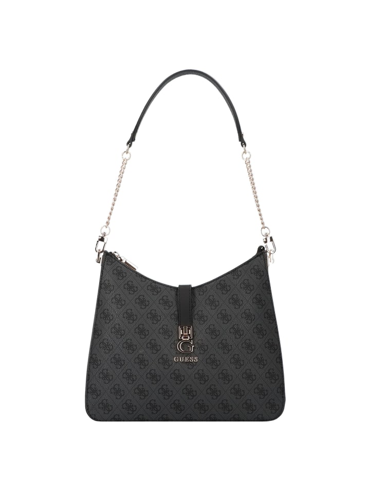 

Наплечная сумка Guess, цвет coal logo