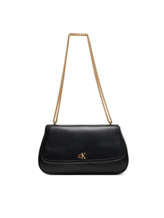 

Женская сумка Ck Convertible Chain Medium Bag LV04F3171G Calvin Klein, чёрный