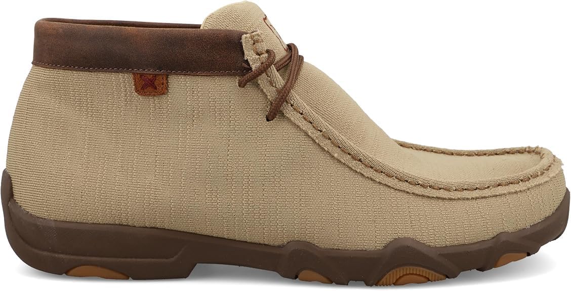 Мокасины для вождения Twisted X Men's Chukka UltraLite X Bomber, коричневый/хаки — фото 4