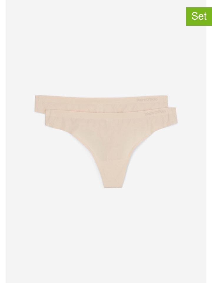 

Стринги Marc O´Polo 2er Set s, бежевый