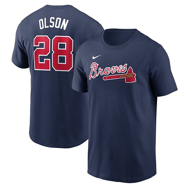 

Футболка Atlanta Braves с именем и номером Matt Olson Nike