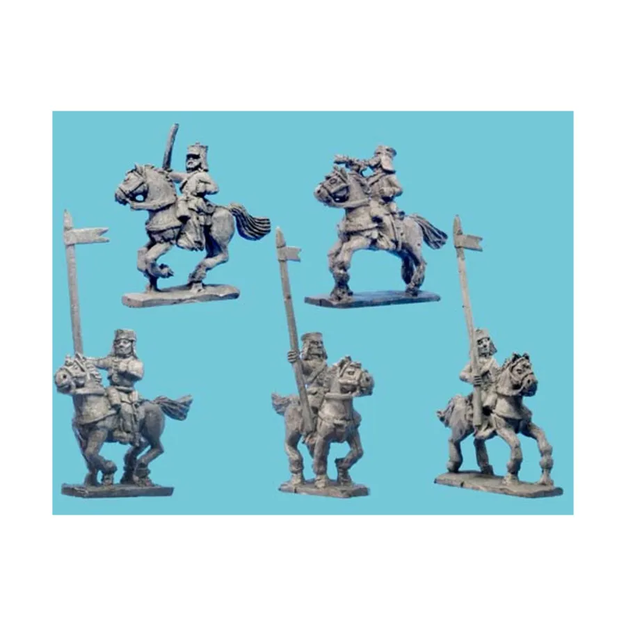 

Конные уланы с командованием, Colonial Wars - Indian Mutiny - British (15mm) (Blue Moon)