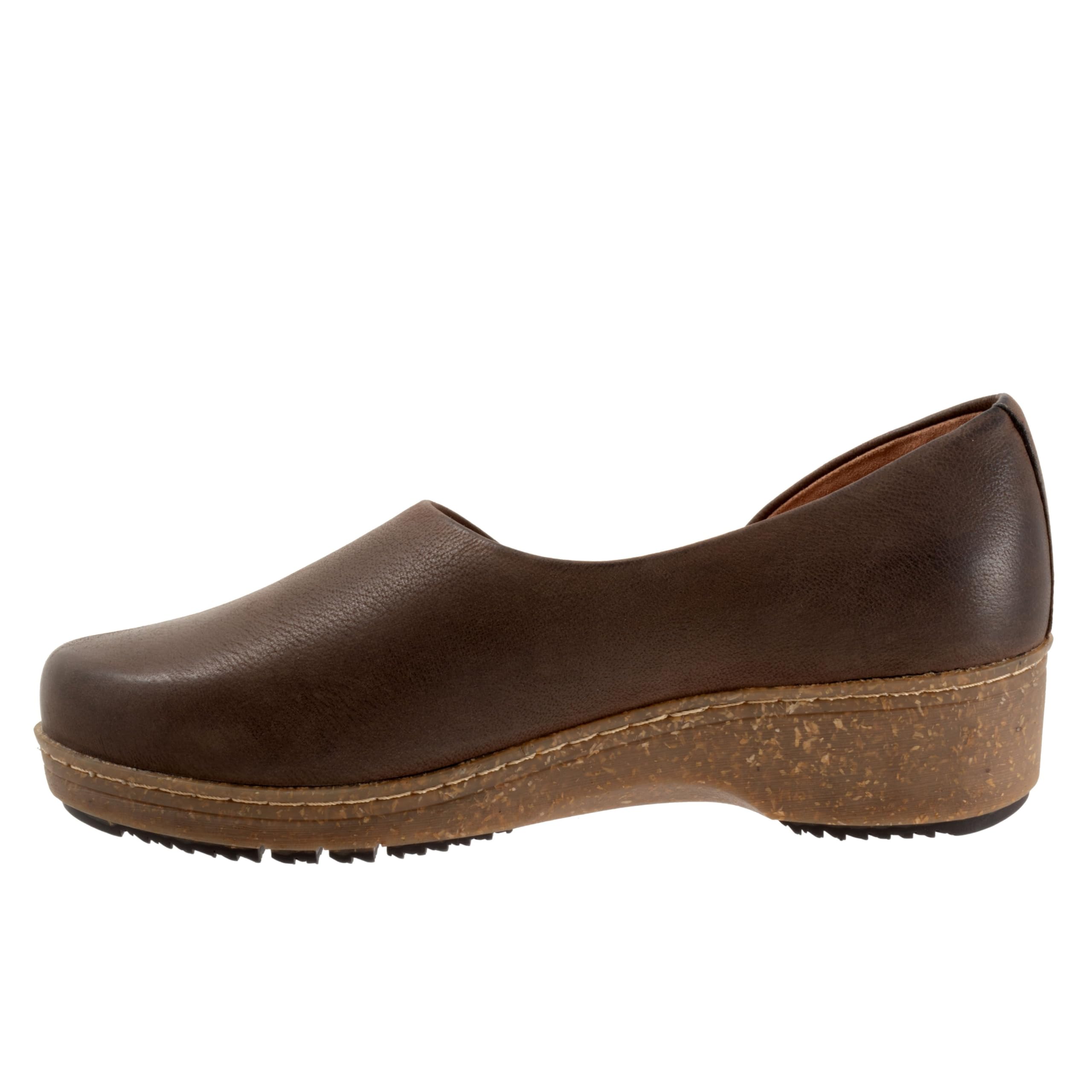 Балетки SoftWalk Addie, Dark Brown Nubuck — фото 4
