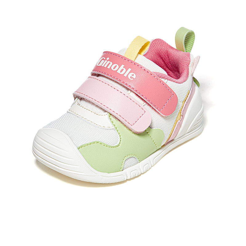 

Амортизирующие поддерживающие легкие предходовые ботиночки и носочные туфельки для малышей GINOBLE, розовый