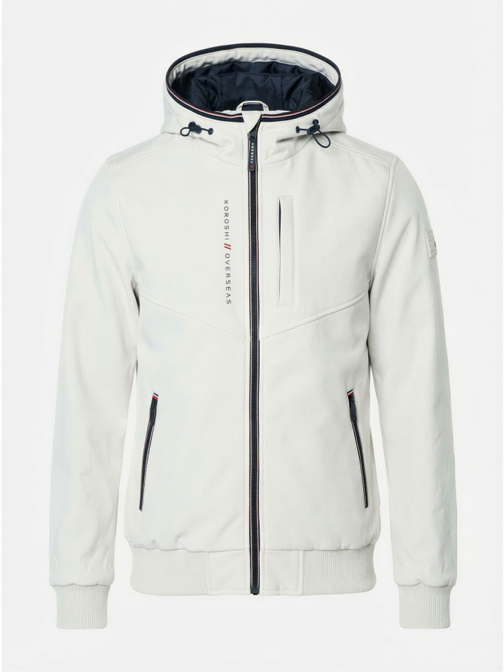 

KOROSHI Легкая техническая куртка серого цвета