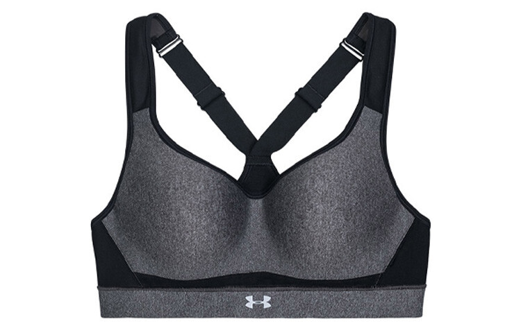 

Женское спортивное нижнее белье Under Armour, цвет Carbon-colored heather light gray