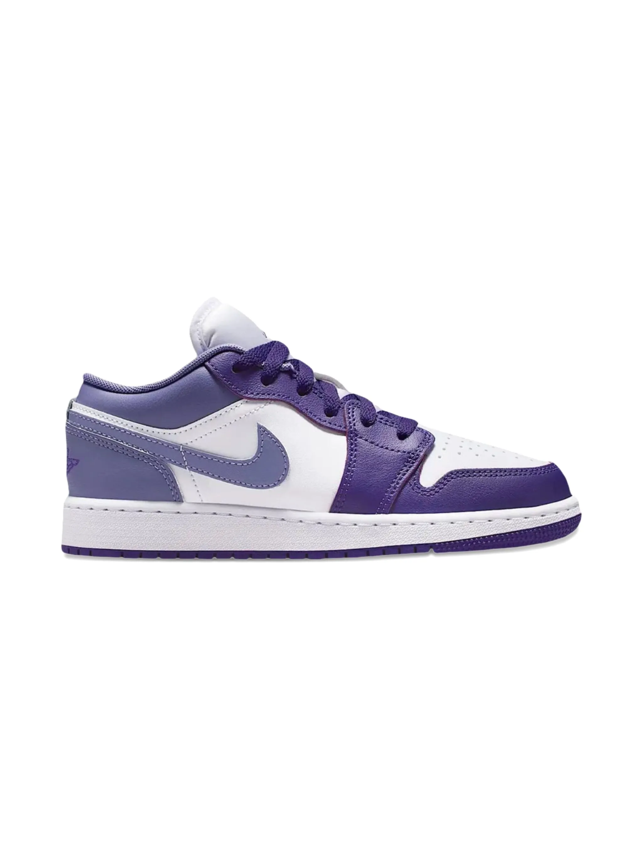 Кроссовки Air Jordan 1 Low GS Nike Kids, фиолетовый — фото 2