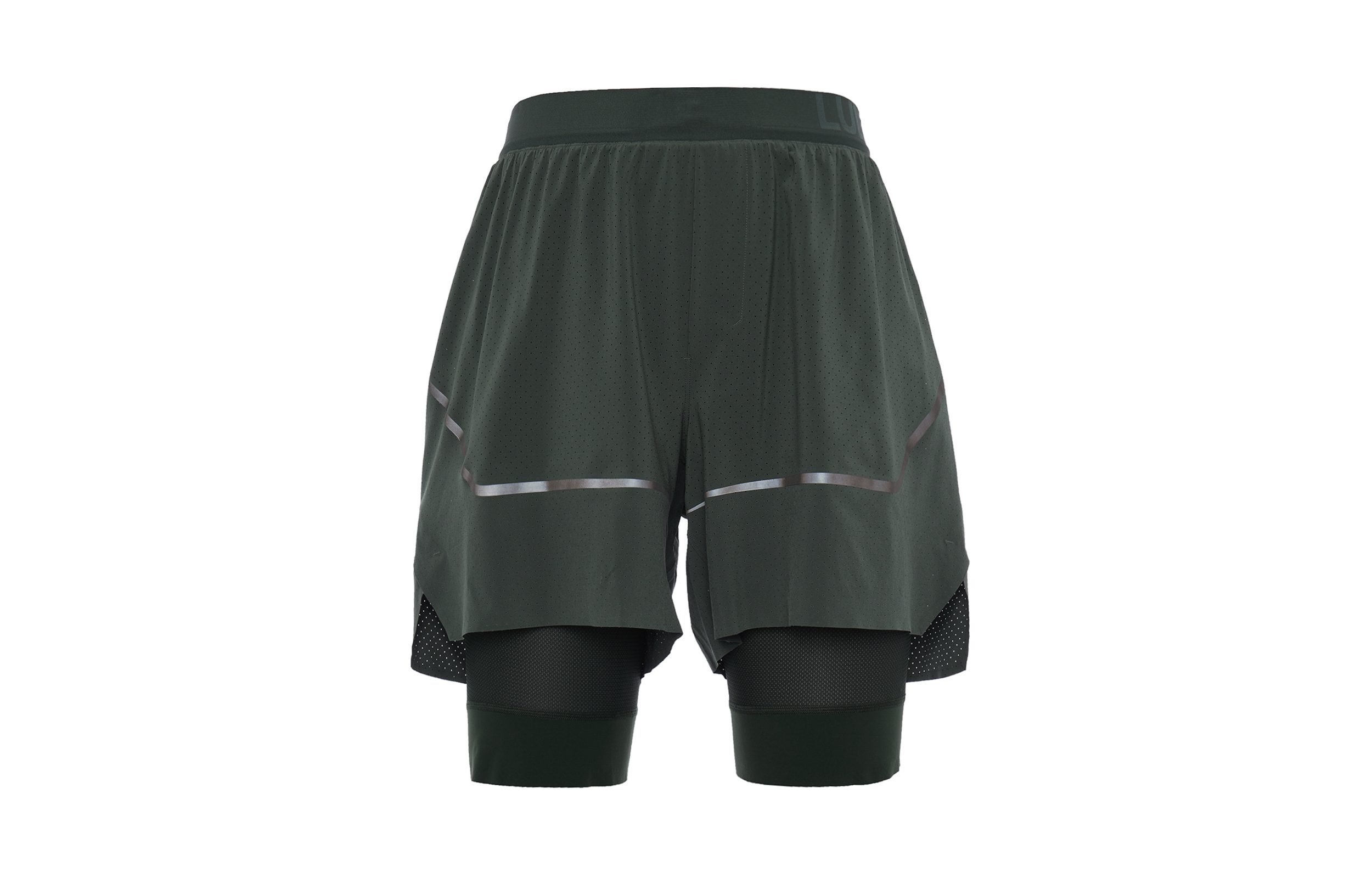 

Мужские повседневные шорты Surge Lululemon, Faded Green/Mustard Green/FZAP/WSBI