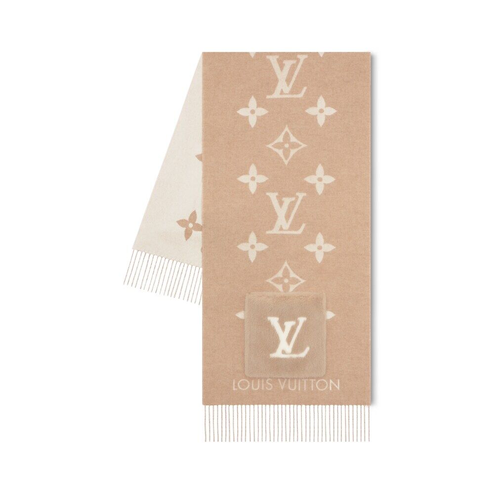 

Шарф «Холодный Рейкьявик» Louis Vuitton, бежевый