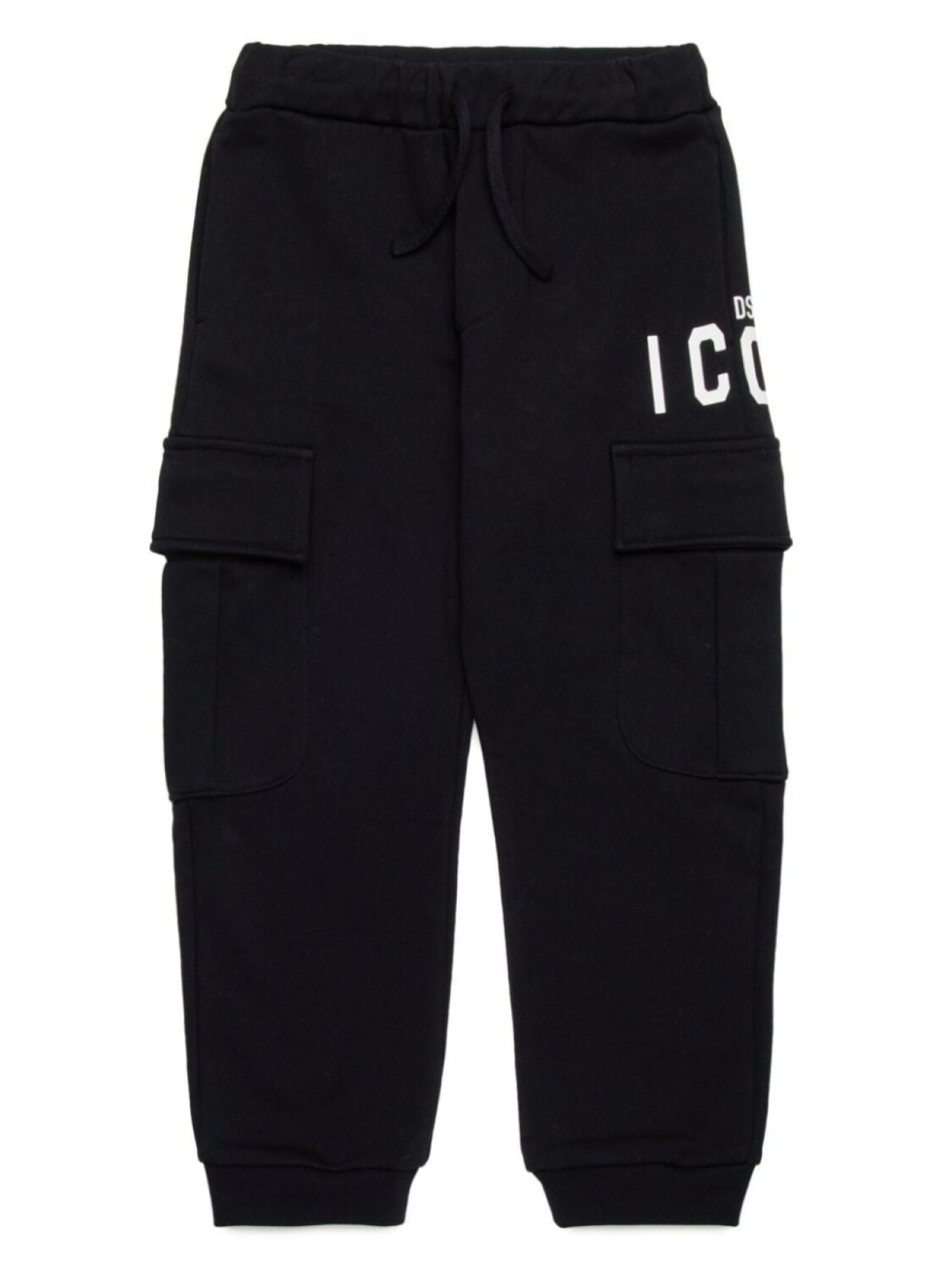 

DSQUARED2 KIDS спортивные брюки с логотипом, черный