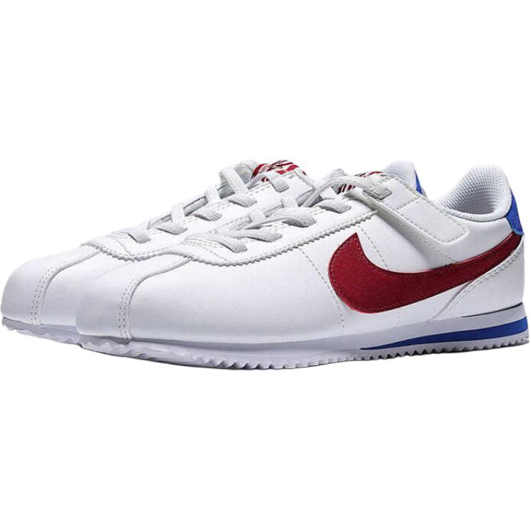 Детские кроссовки Cortez EasyOn, износостойкие, низкие, для детей от 3 до 7 лет Nike, белый — фото 3