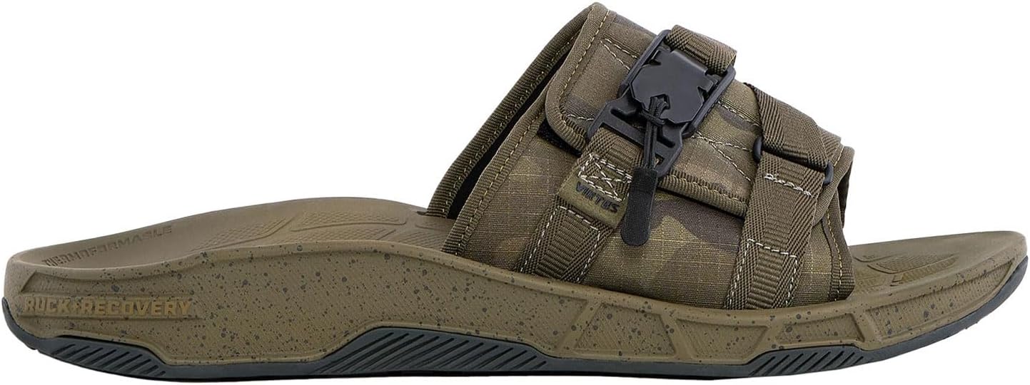 

Мужские сандалии VIKTOS Ruck Recovery SF с открытым носком, легкие, с термоформуемой EVA стелькой, для спортивного и активного отдыха, Murkwood Camo