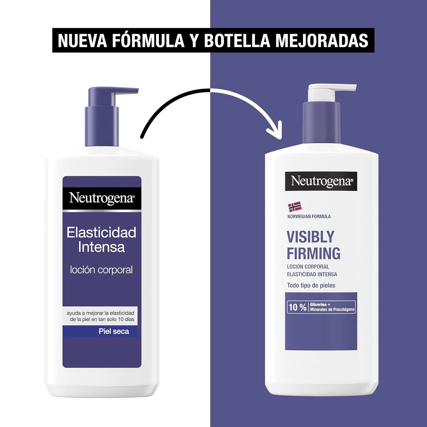 Увлажняющий лосьон для тела «Norwegian Formula Visible Firming» 2 x 750 мл от Neutrogena Neutrogena — фото 2